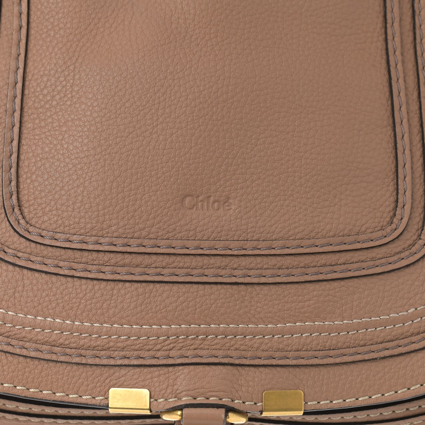 Calfskin Medium Marcie Satchel Nut