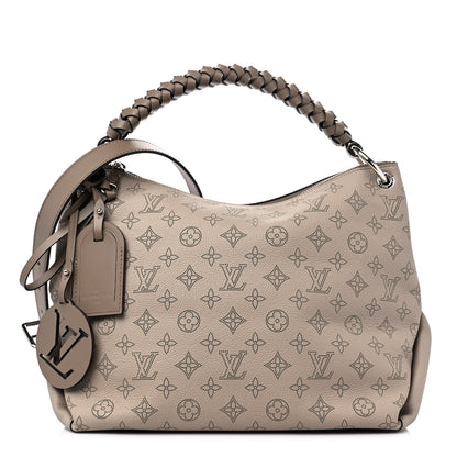 Louis Vuitton Mahina Beaubourg Hobo MM Galet 1 of 8