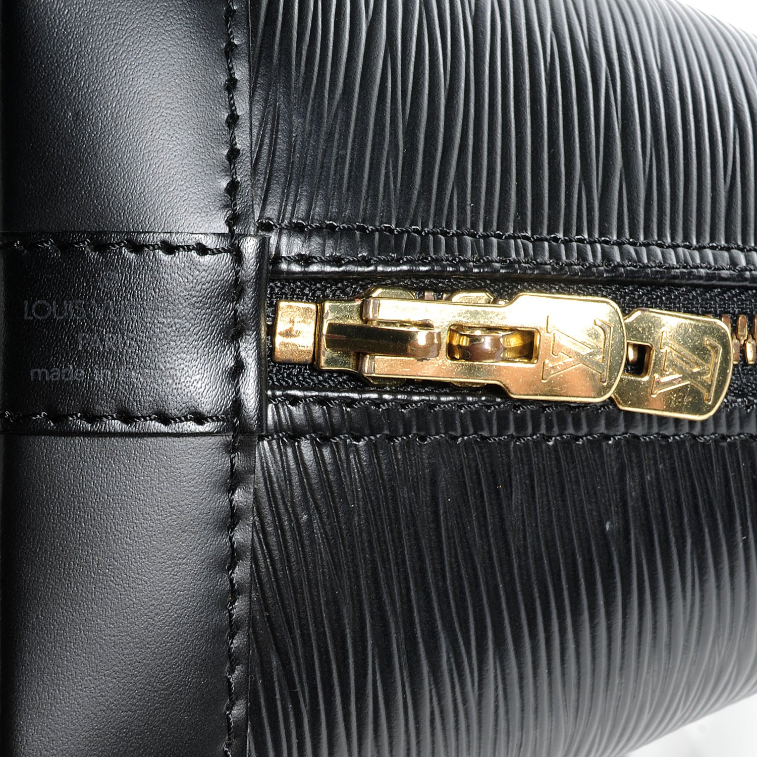 Louis Vuitton Epi Alma PM Black 7 of 7