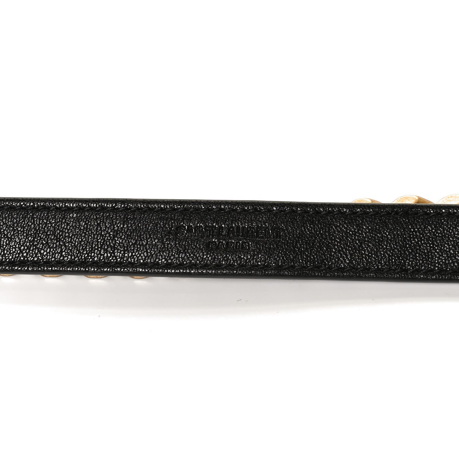 Saint Laurent Sheepskin Matelasse Chevron Monogram Medium College Bag Black 11 of 12
