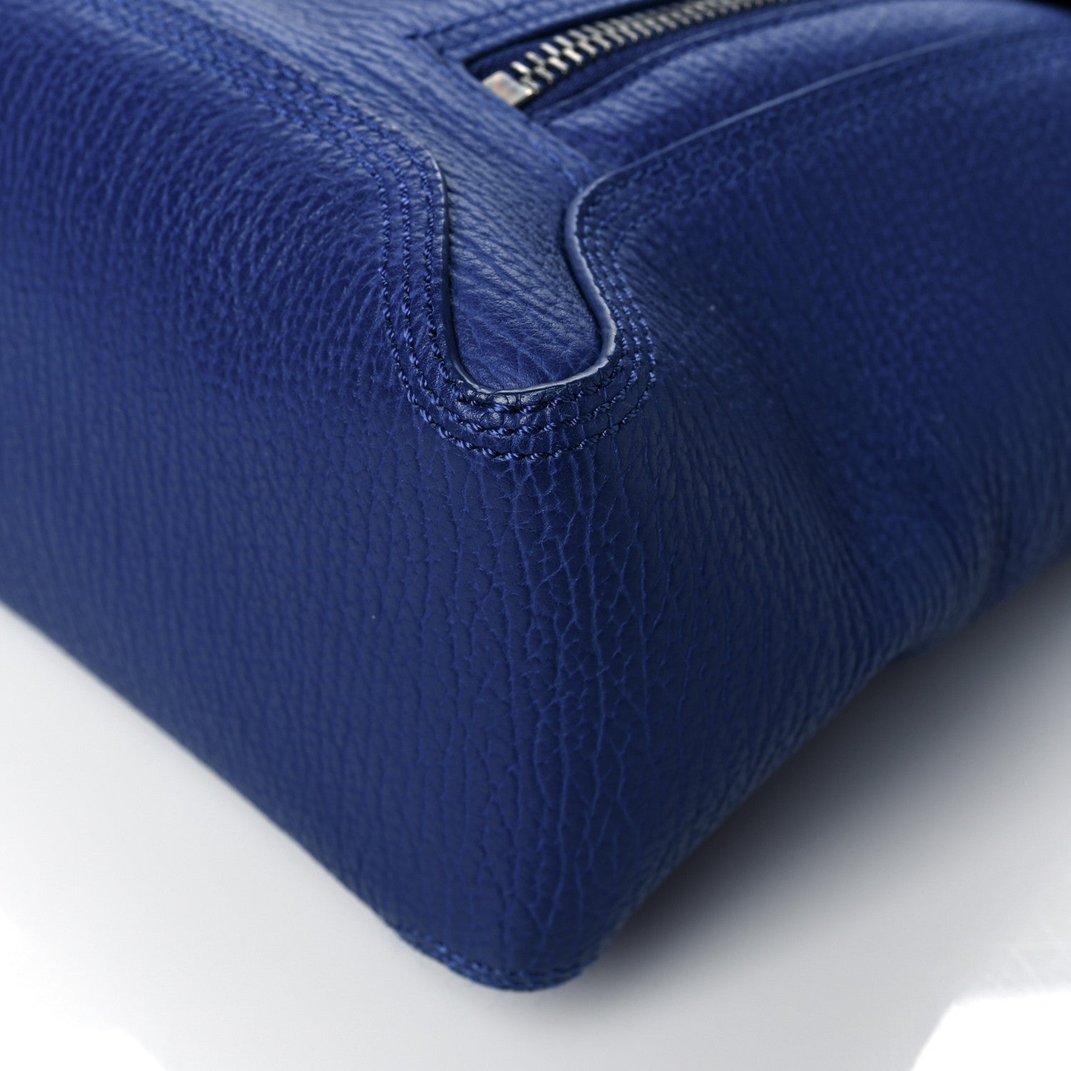 3.1 Phillip Lim Textured Calfskin Medium Pashli Satchel Cobalt 9 of 9