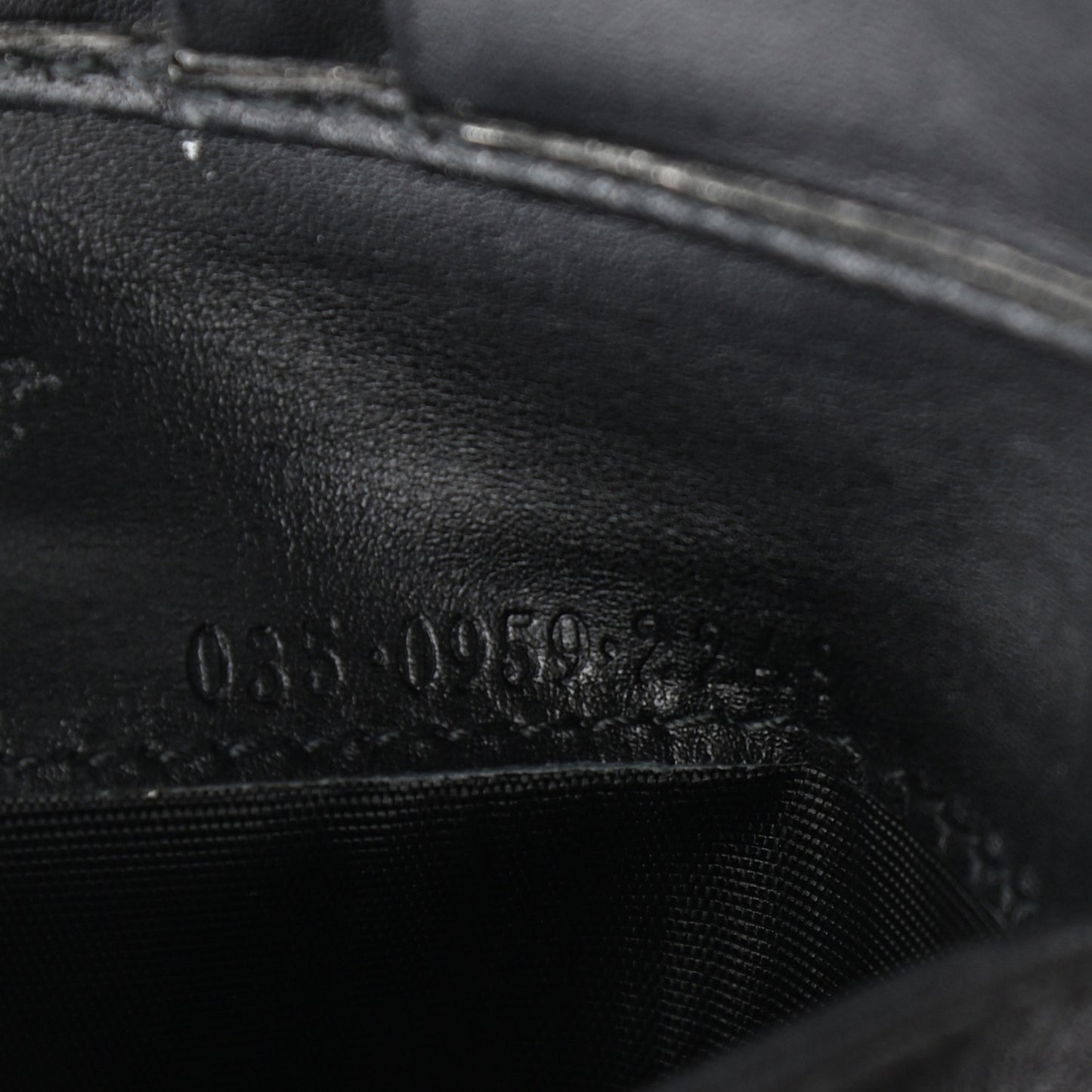 Monogram Flap Wallet Black