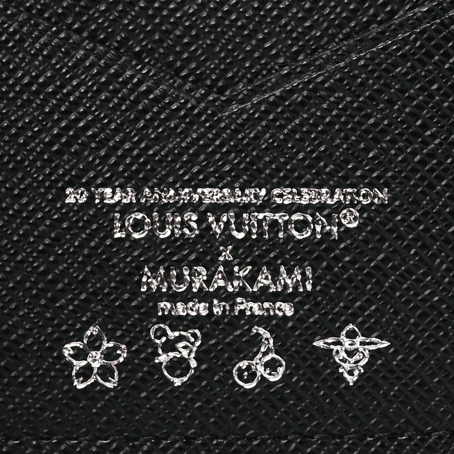 LV X TM Monogram Multicolor Passport Cover Black