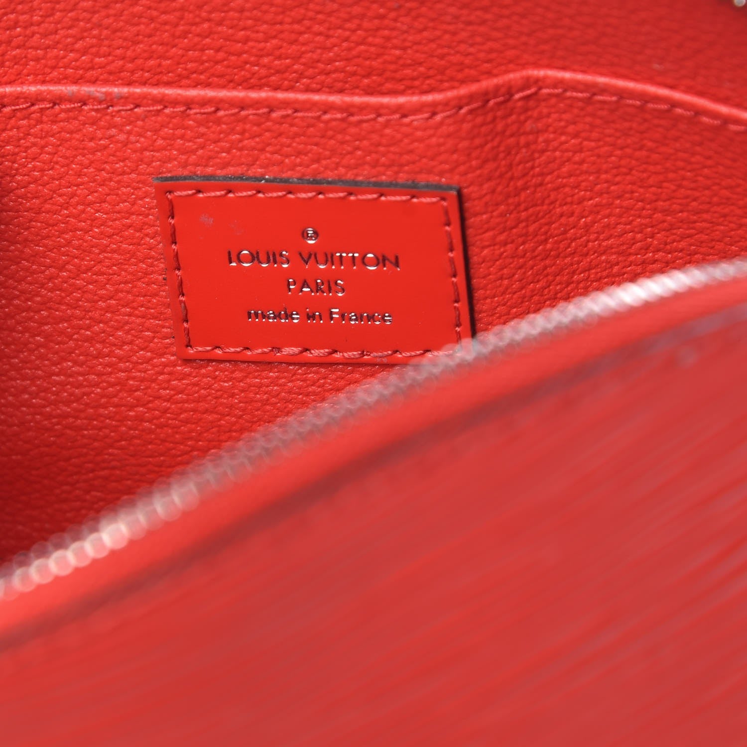 Louis Vuitton Epi Cosmetic Pouch Coquelicot 6 of 6