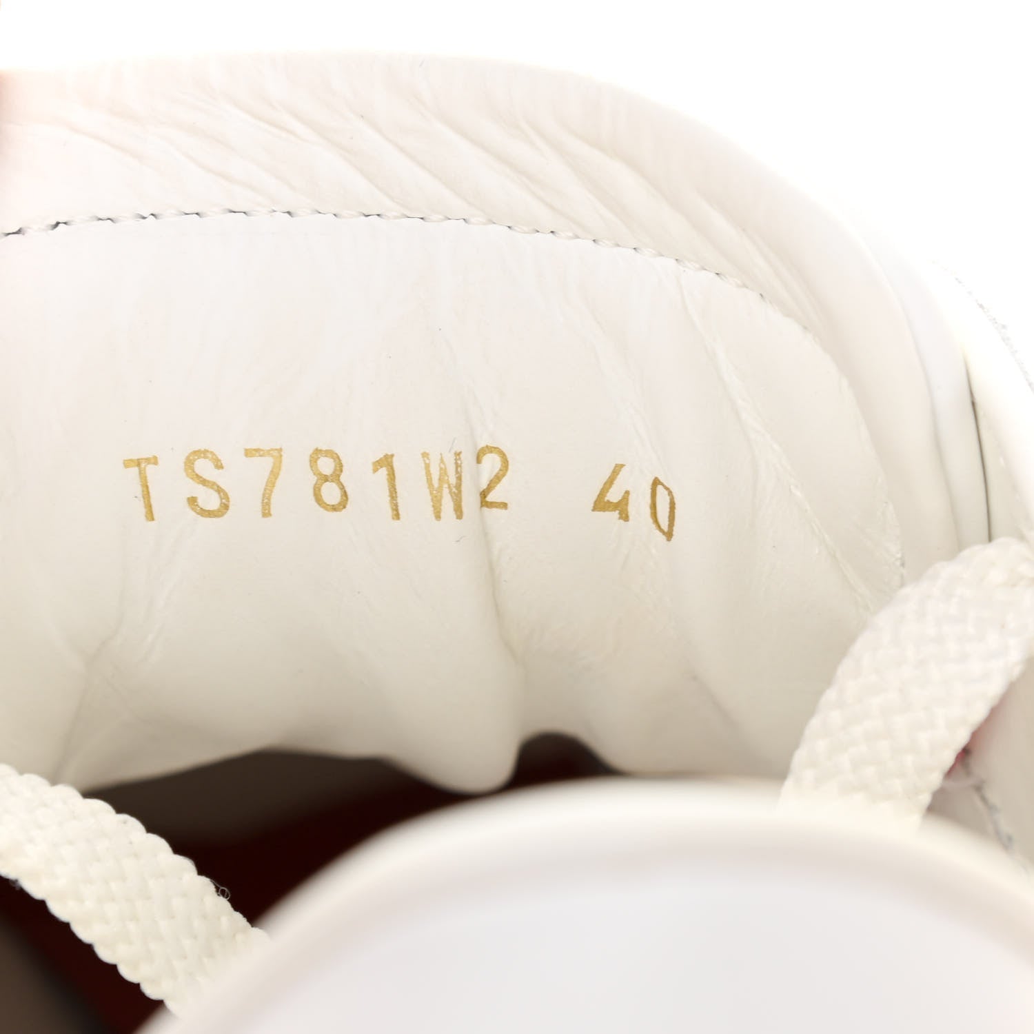 Valentino Garavani Calfskin Womens Rockstud Open Sneakers 40 White Pink 8 of 10