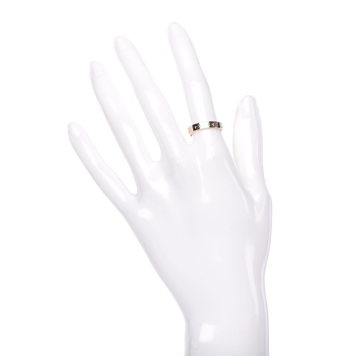 Cartier 18K Yellow Gold 3.5mm LOVE Wedding Band Ring 52 6 2 of 4