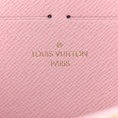 Louis Vuitton Damier Ebene Zippy Wallet Rose Ballerine 6 of 7