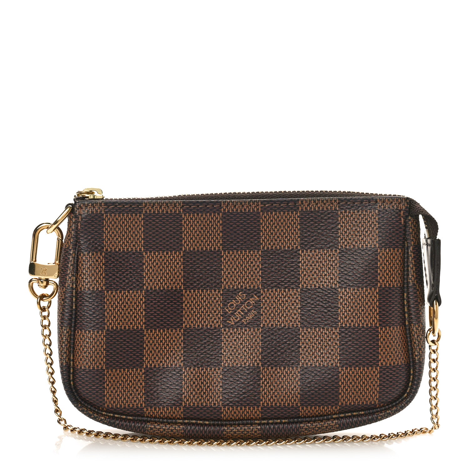 Louis Vuitton Damier Ebene Mini Pochette Accessories 1 of 9