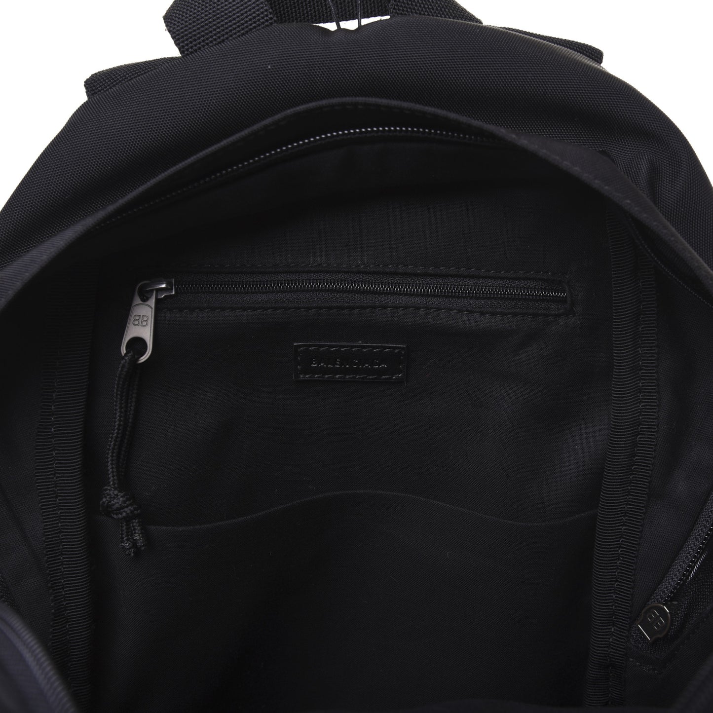 Nylon Embroidered You Are The World Explorer Backpack S Black