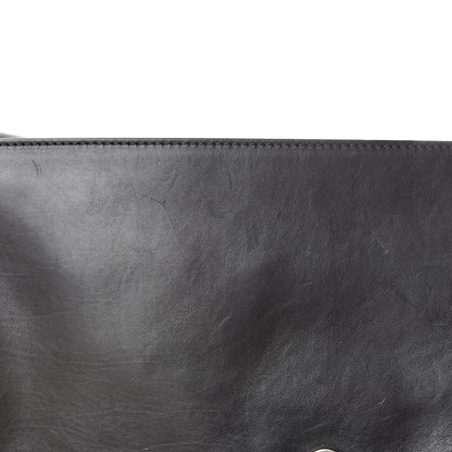 Gucci Calfskin Ribot Horse-Heads Clutch Black 9 of 12