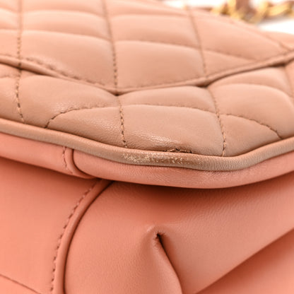 Chanel Lambskin Quilted Medium Coco Vintage Flap Beige 15 of 17