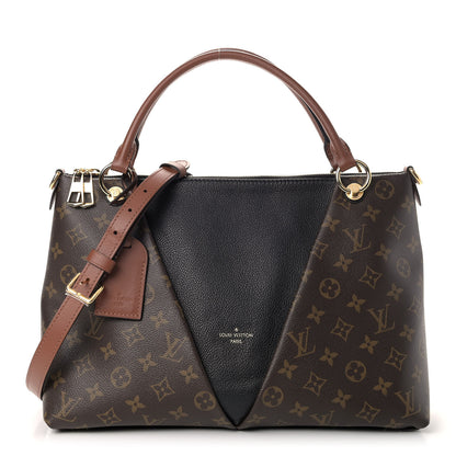 Louis Vuitton Monogram V Tote MM Black 1 of 4