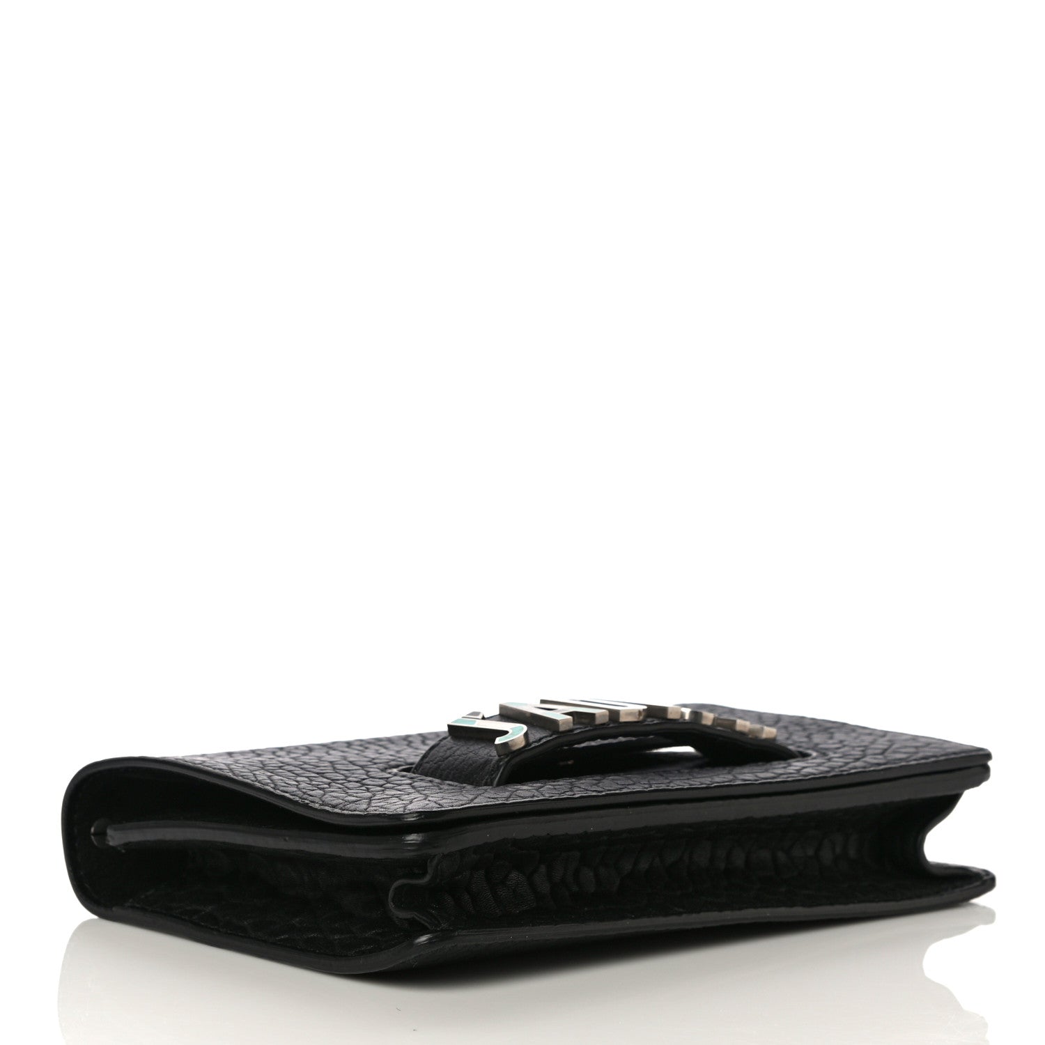 Christian Dior Canyon Grained Lambskin J'Adior Chain Flap Bag Black 4 of 10