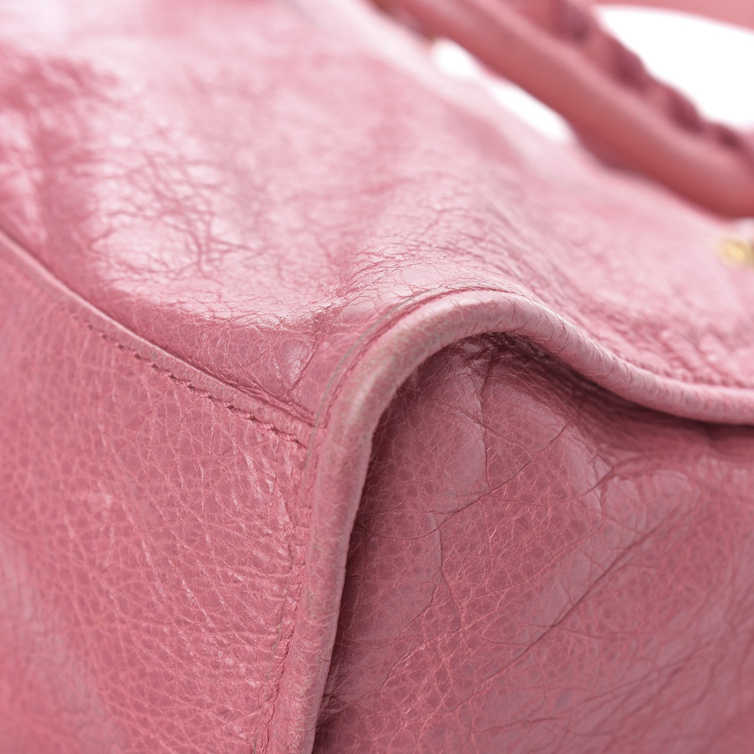 Balenciaga Agneau Giant 12 Gold Hardware City Rose Bombon Raspberry 14 of 15
