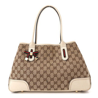 Gucci Monogram Medium Princy Tote Off White 1 of 12