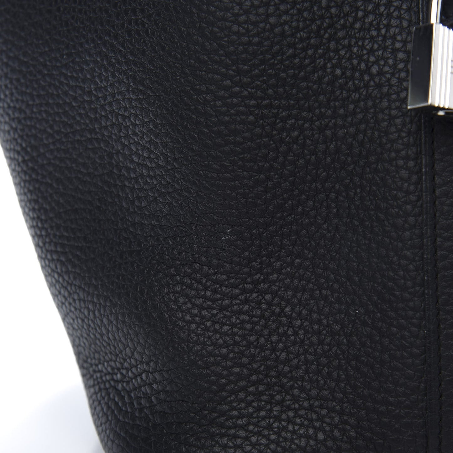 Taurillon Clemence Picotin Lock 22 MM Black