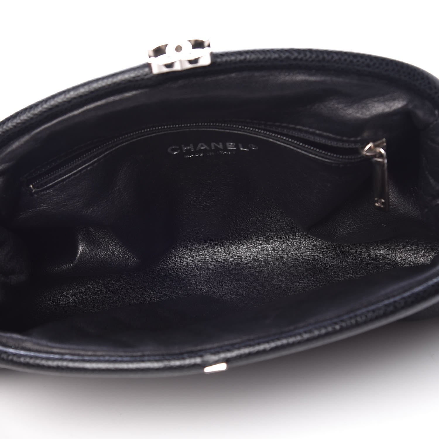 Chanel Caviar Quilted Timeless Clutch Black 5 of 8