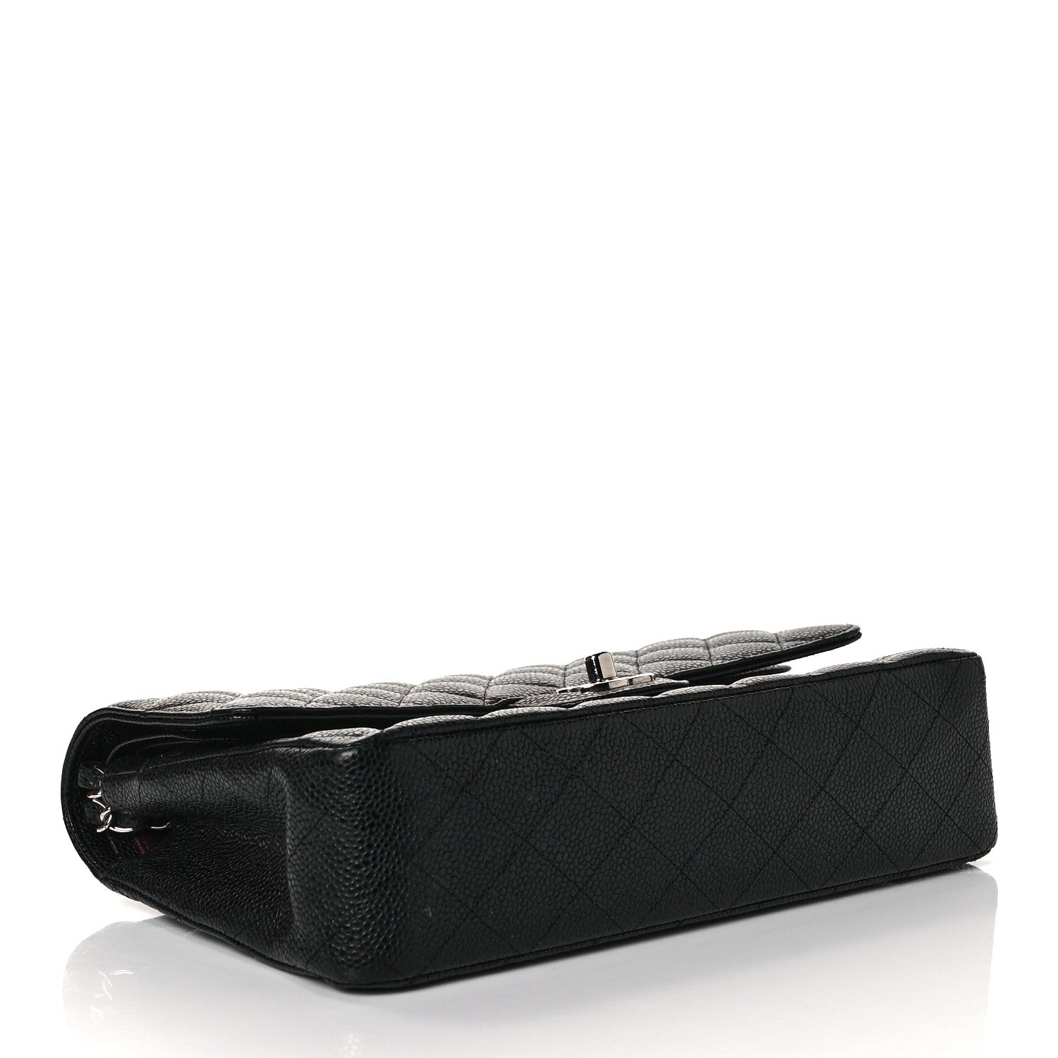 Chanel Caviar Quilted Medium Double Flap Black 4 of 9