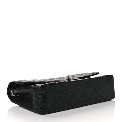Chanel Caviar Quilted Medium Double Flap Black 4 of 9
