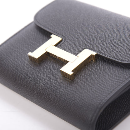 Hermes Epsom Constance Short Wallet Black 8 of 10