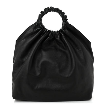 The Row Calfskin Double Circle Bag Black 1 of 11