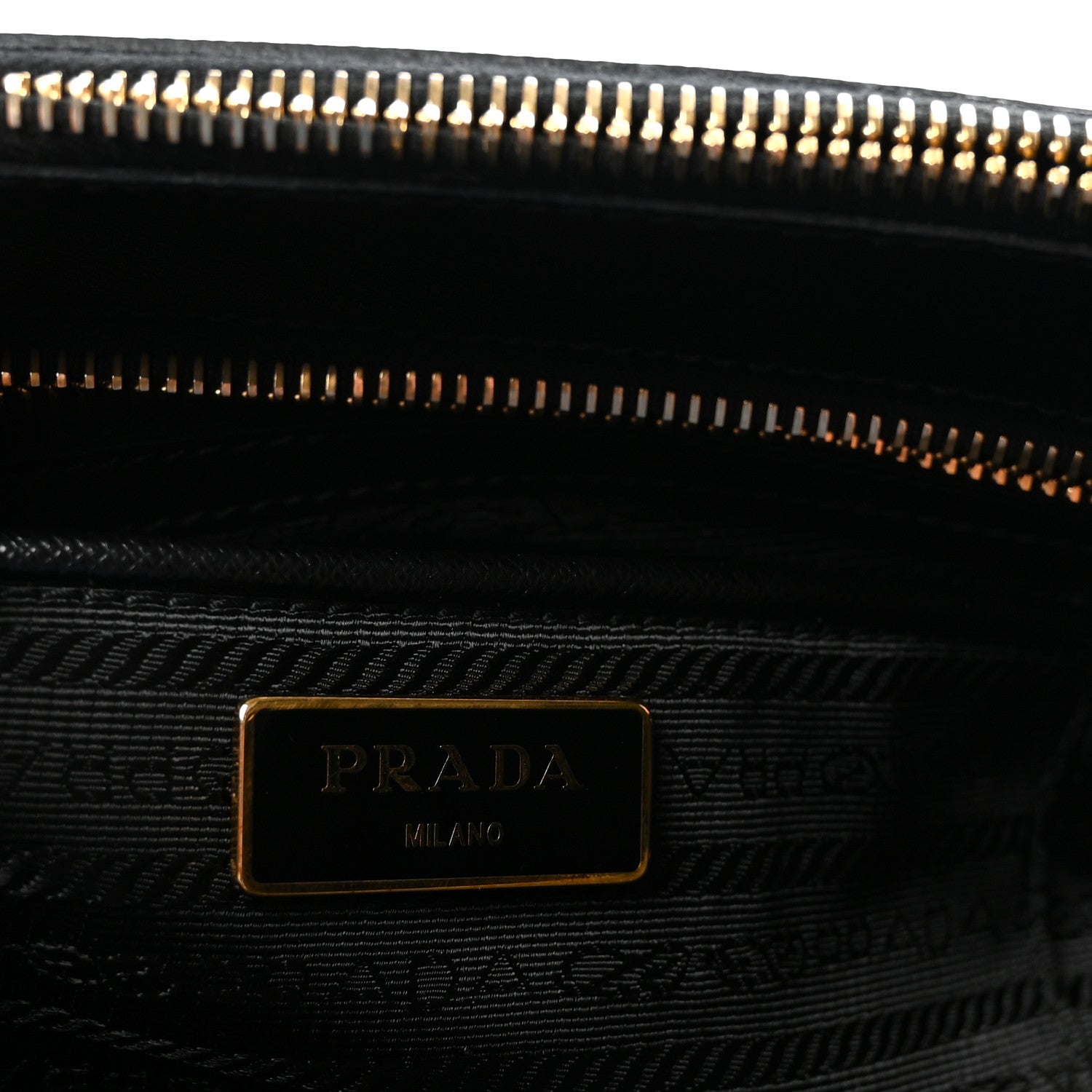 Prada Saffiano Medium Galleria Double Zip Tote Black 6 of 9