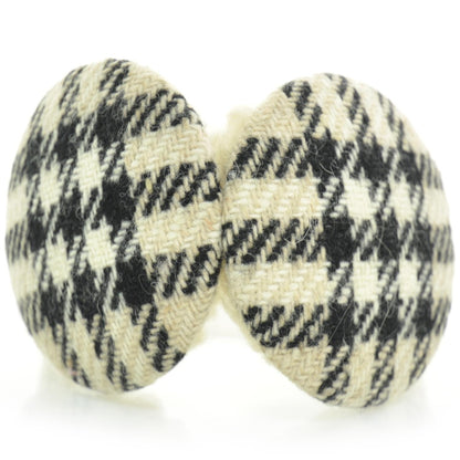 Burberry Shearling Check Earmuffs 4 of 6