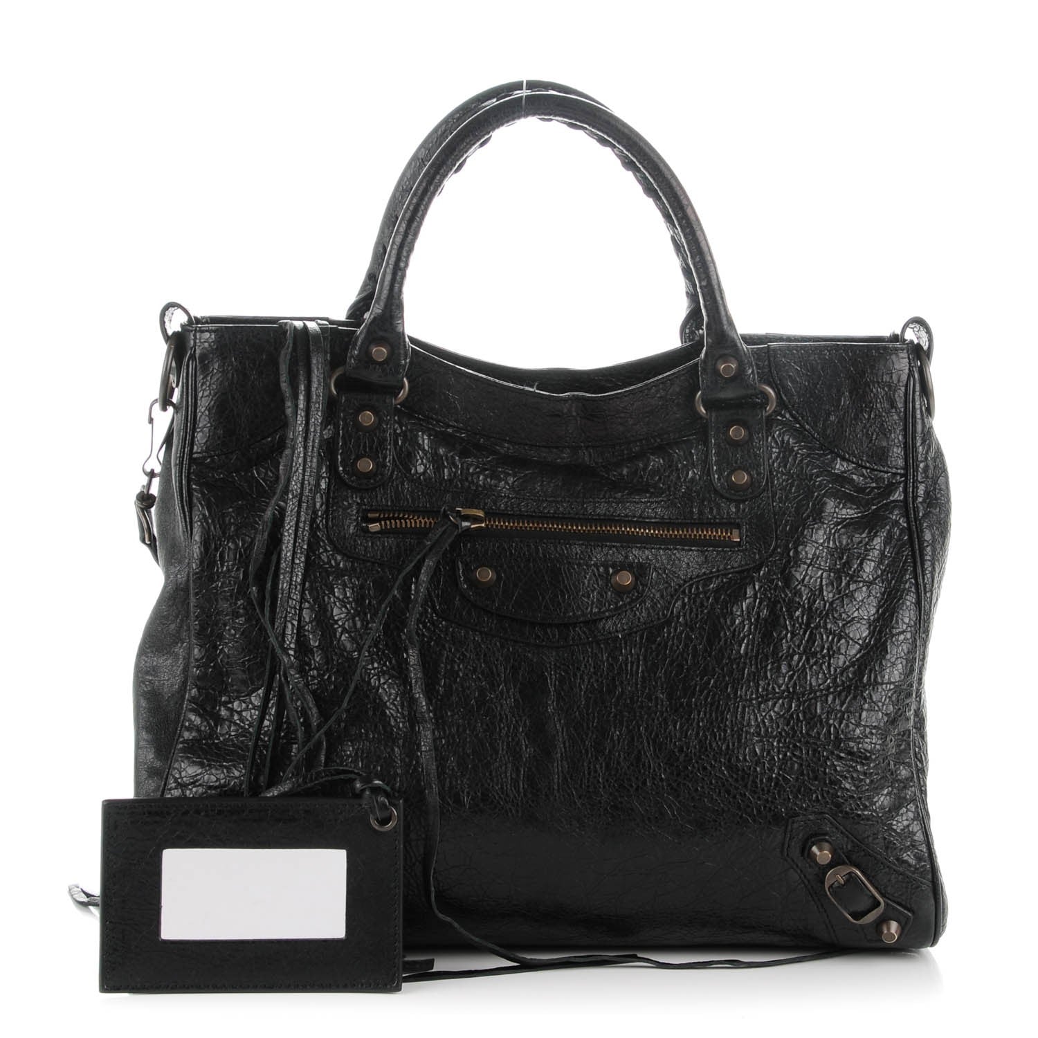 Balenciaga Agneau Classic Hardware Velo Black 1 of 7