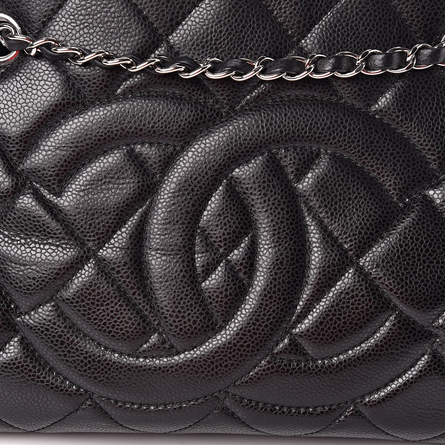 Chanel Caviar Quilted CC Timeless Tote Black 10 of 15