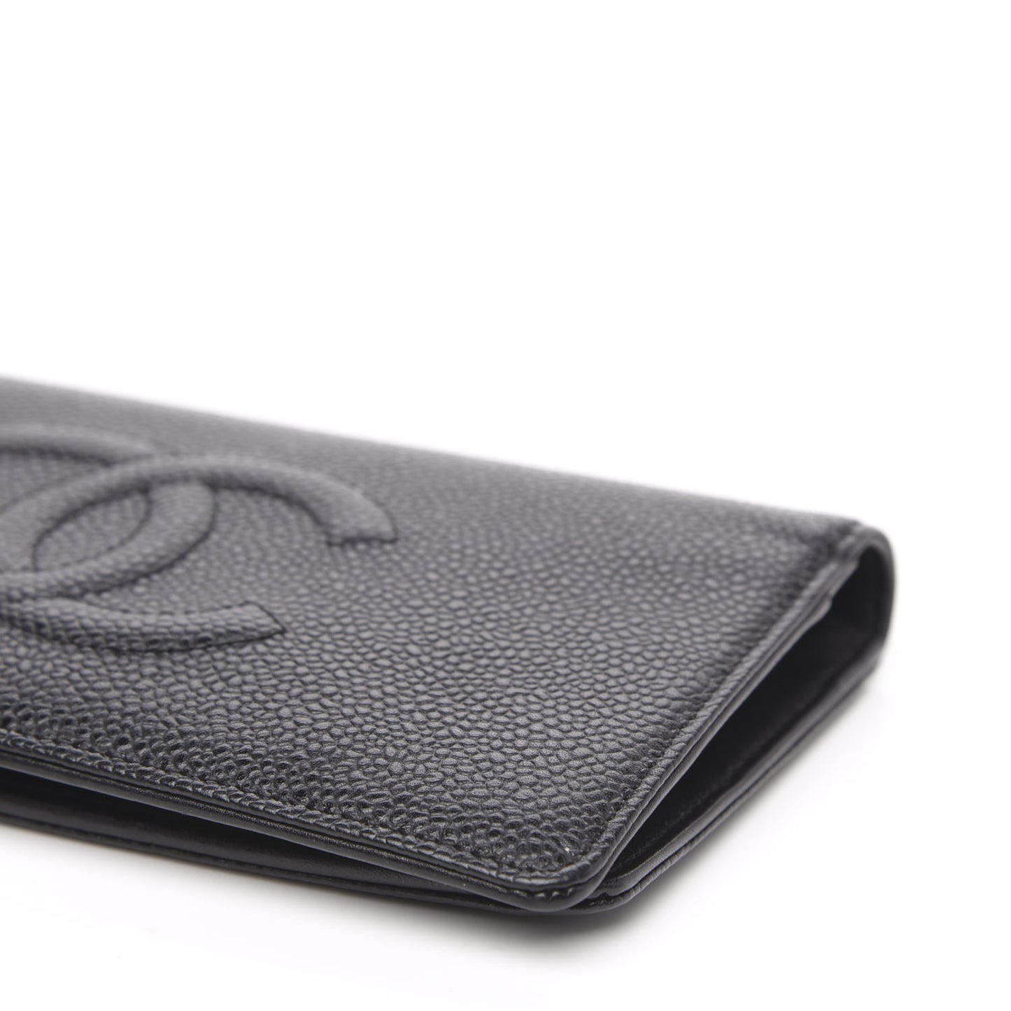 Caviar Timeless CC Yen Wallet Black