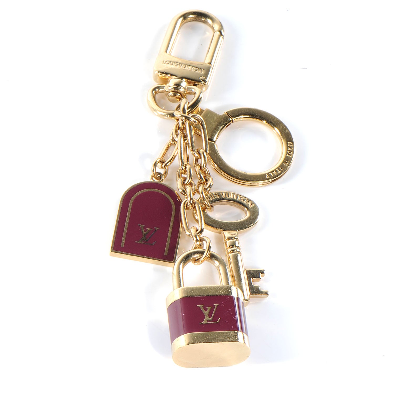 Louis Vuitton PTE Cles Cadenas Key Holder Violet 1 of 5
