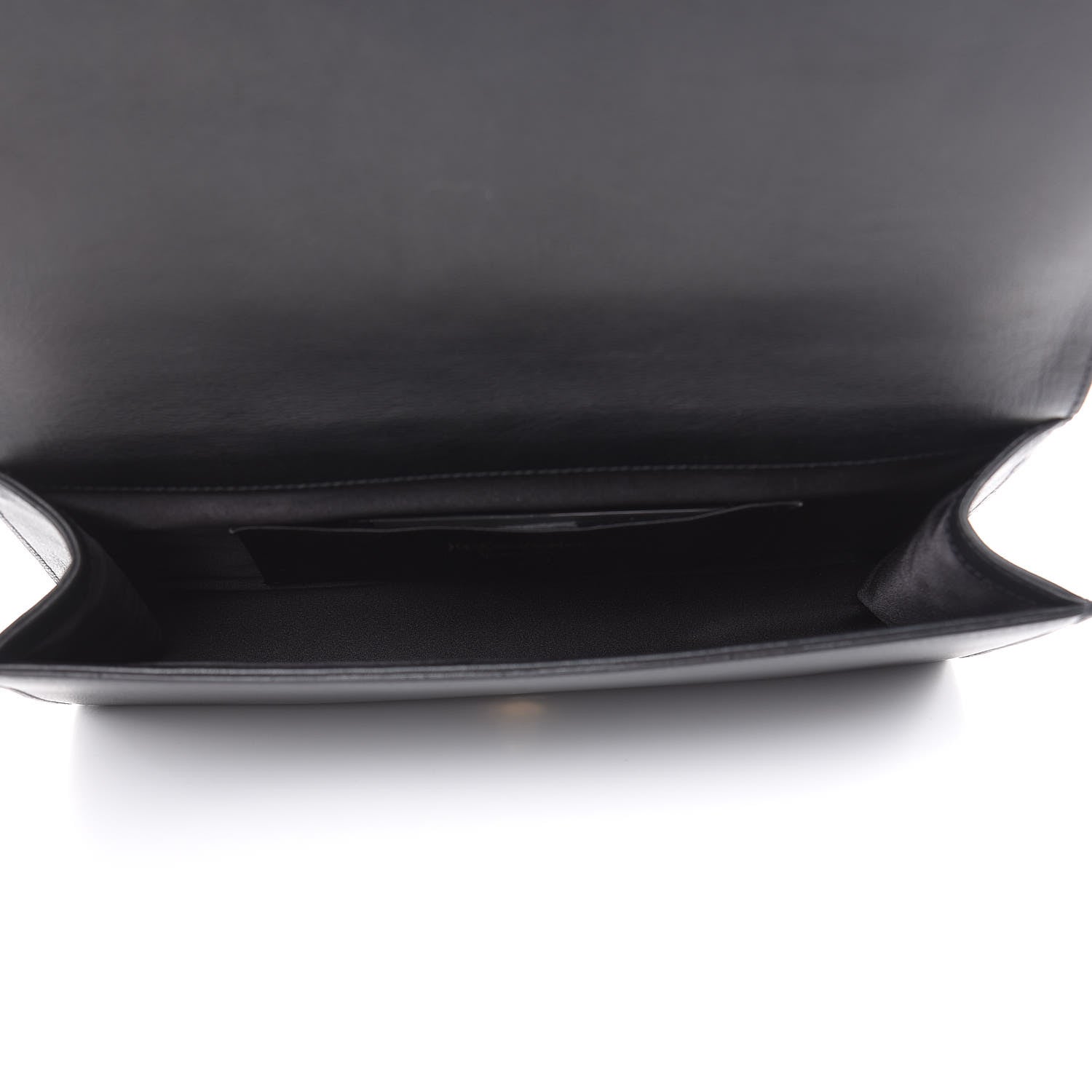 Saint Laurent Calfskin Monogram Large Belle De Jour Clutch Black 5 of 8