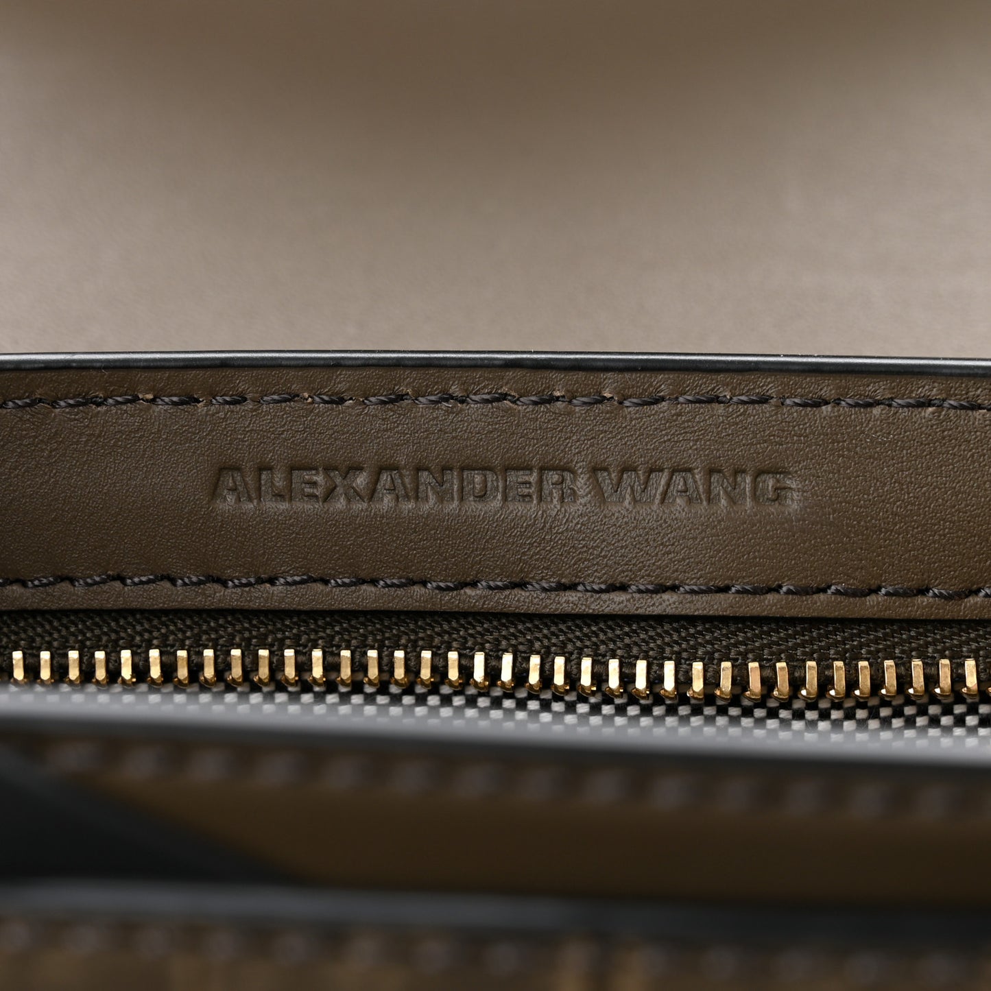 Crocodile Lizard Embossed Calfskin Prisma Envelope Crossbody Black Military