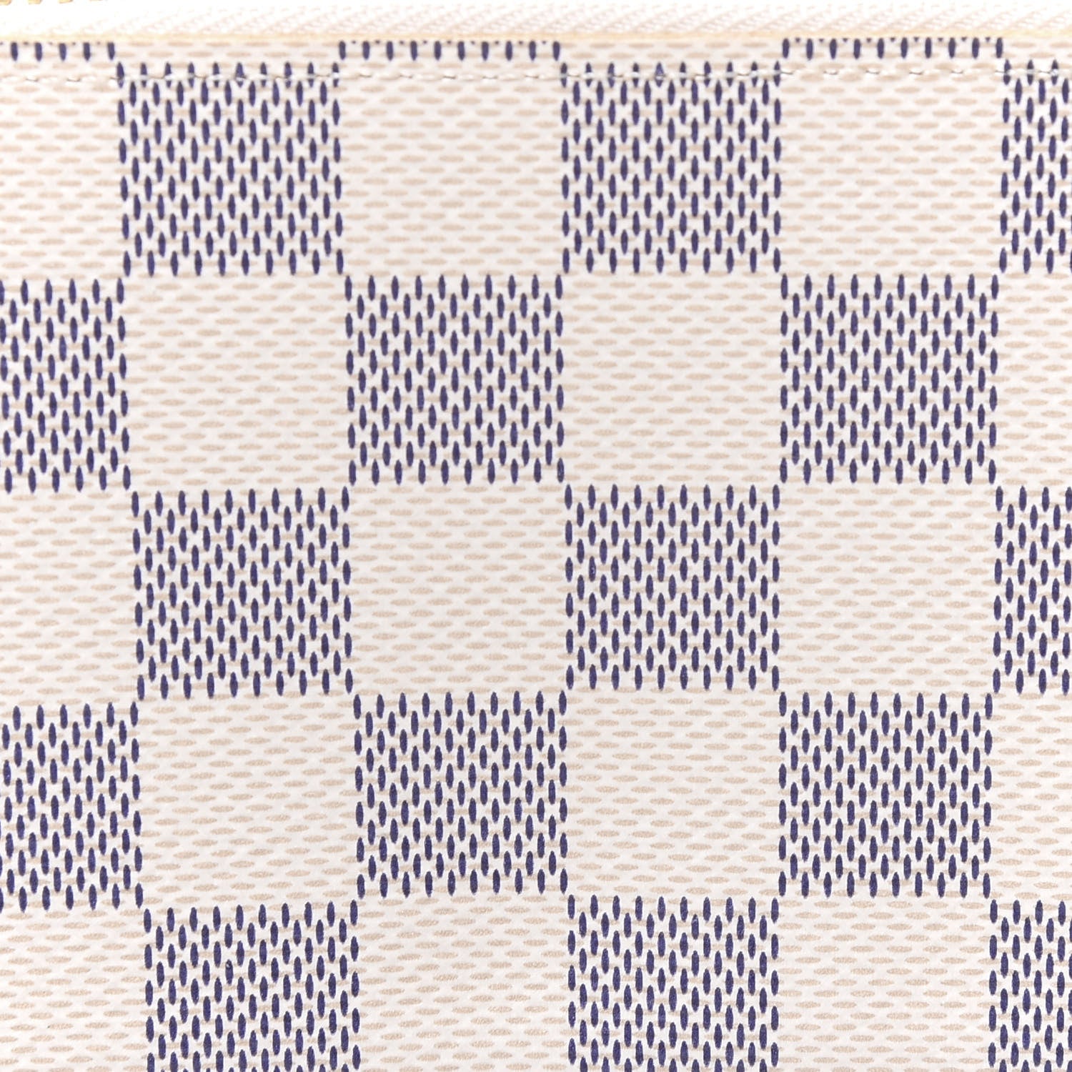 Louis Vuitton Damier Azur Clemence Wallet Rose Ballerine 9 of 9