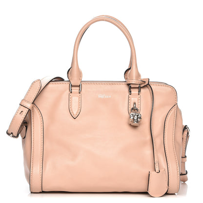 Alexander McQueen Calfskin Small Skull Padlock Zip Around Tote Boudoir 1 of 8