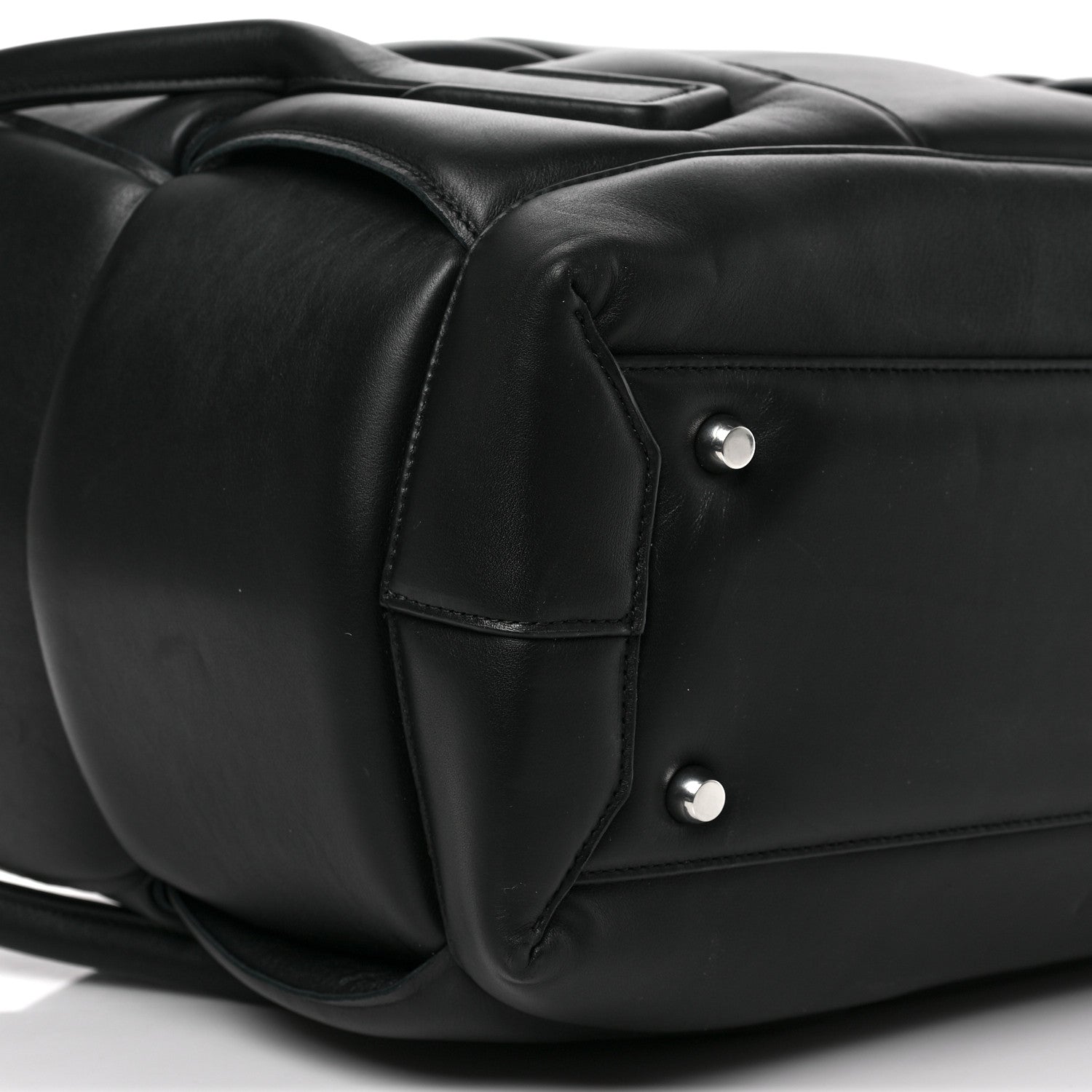 Bottega Veneta BOTTEGA VENETA Nappa Maxi Intrecciato Padded Large Arco Black 7 of 8