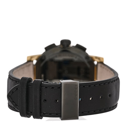 Gucci PVD Stainless Steel Calfskin 44mm G-Chrono Quartz Watch Black 3 of 5