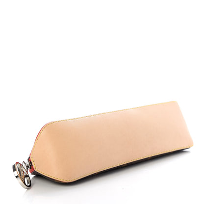 Louis Vuitton Monogram Elizabeth Pencil Pouch Red 4 of 6