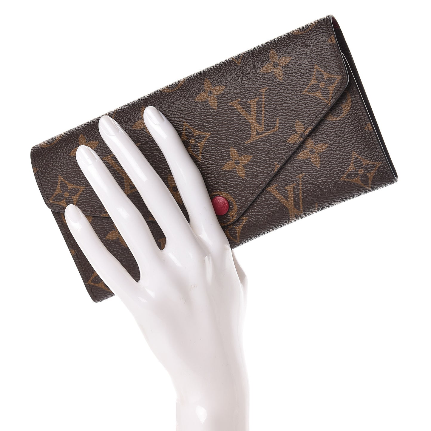 Monogram Josephine Wallet Fuchsia