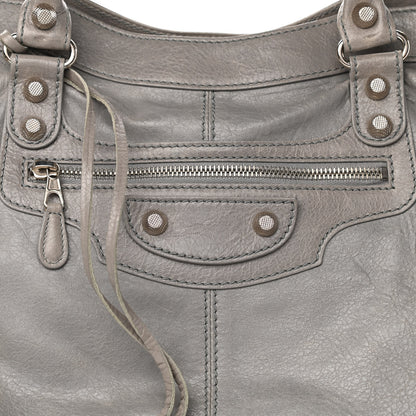 Balenciaga Agneau Giant 12 Silver Hardware Monday Gris Pyrite 7 of 9