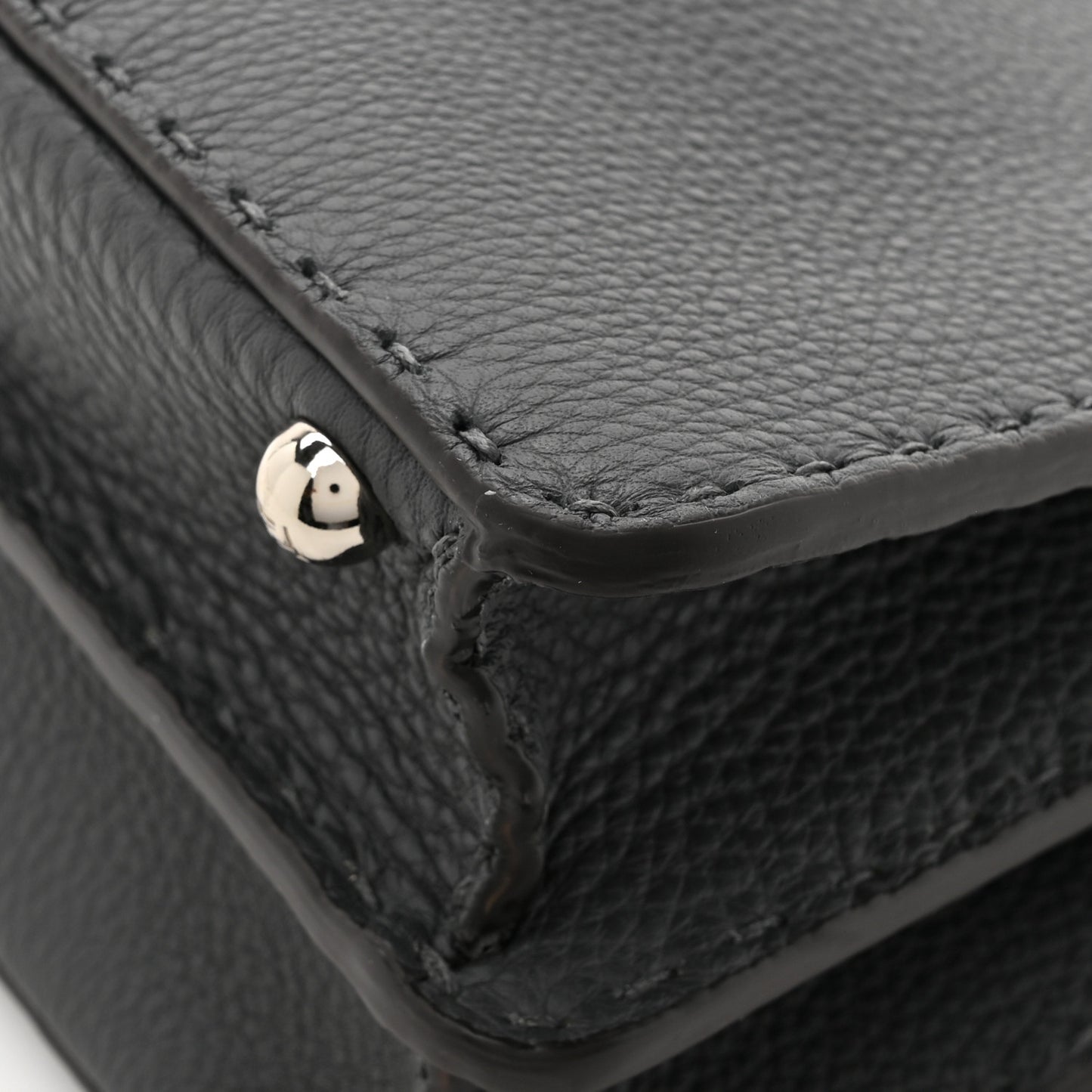 Cuoio Romano Selleria Chamois Small Peekaboo I SEE U Satchel Asfalto Camelia
