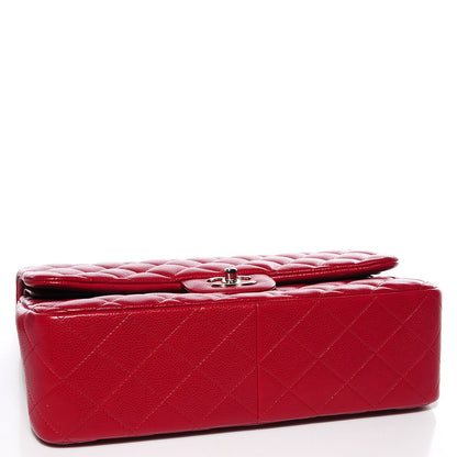 Chanel Caviar Jumbo Double Flap Red 4 of 9