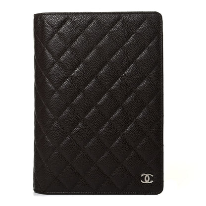 Chanel Caviar Quilted Agenda Cover Brown 1 of 6