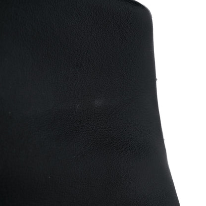 Saint Laurent Calfskin Y Quilted Monogram Toy Loulou Crossbody Bag Black 12 of 14