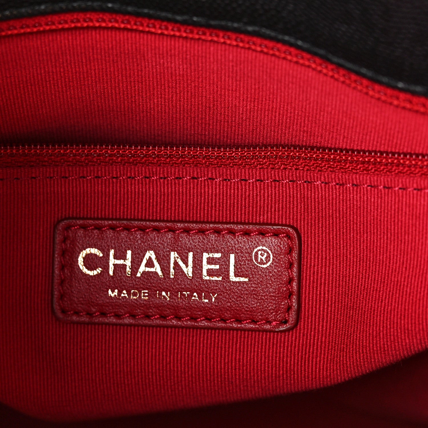 Chanel Caviar Quilted Large Wavy CC Hobo Black 6 of 11