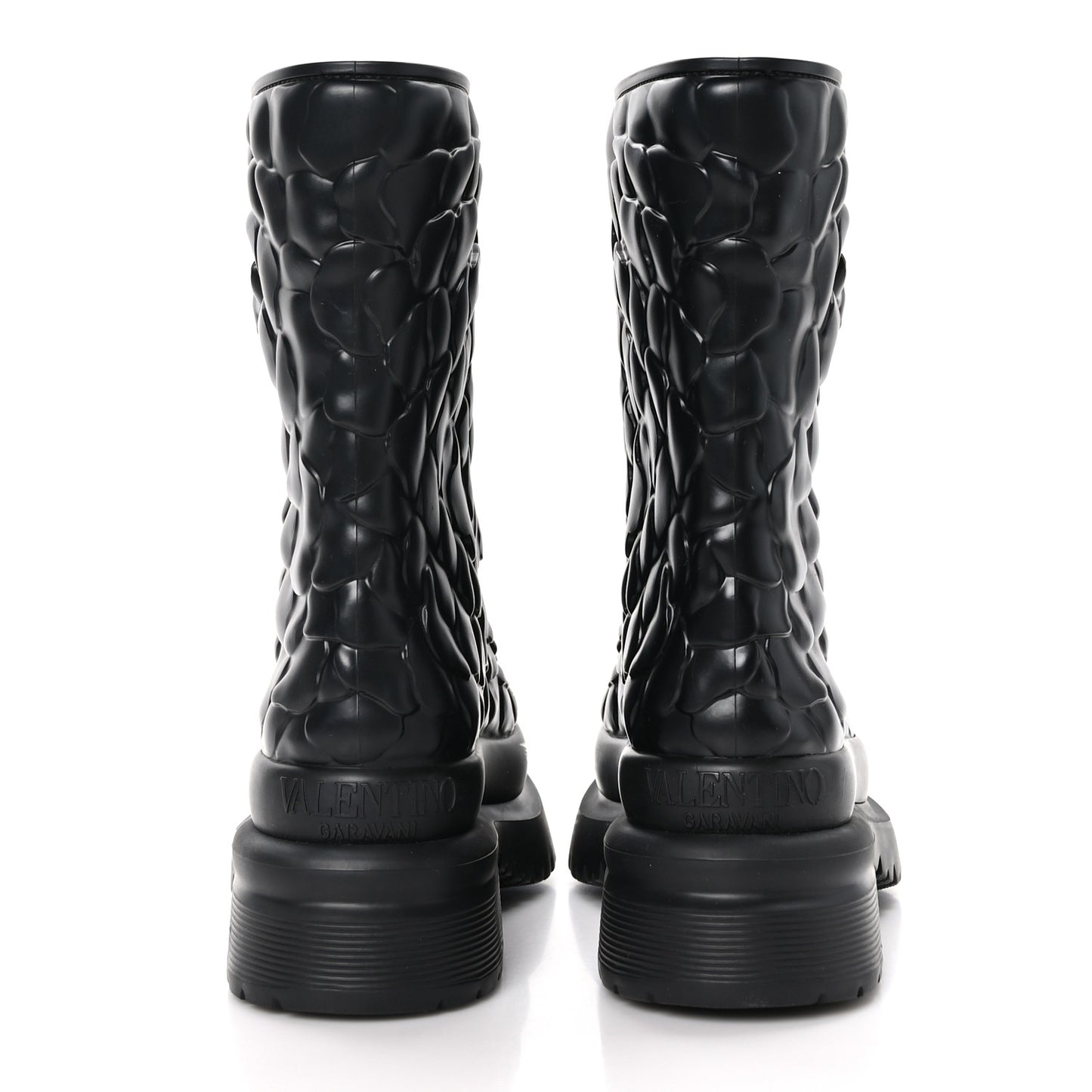 Rubber Atelier 03 Rose Edition 30/50mm Short Rainboots 37 Black