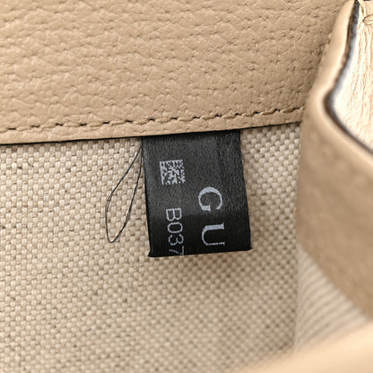 Gucci GG Supreme Monogram Textured Dollar Calfskin Mini Dionysus Shoulder Bag Beige Mystic White Oatmeal 7 of 14