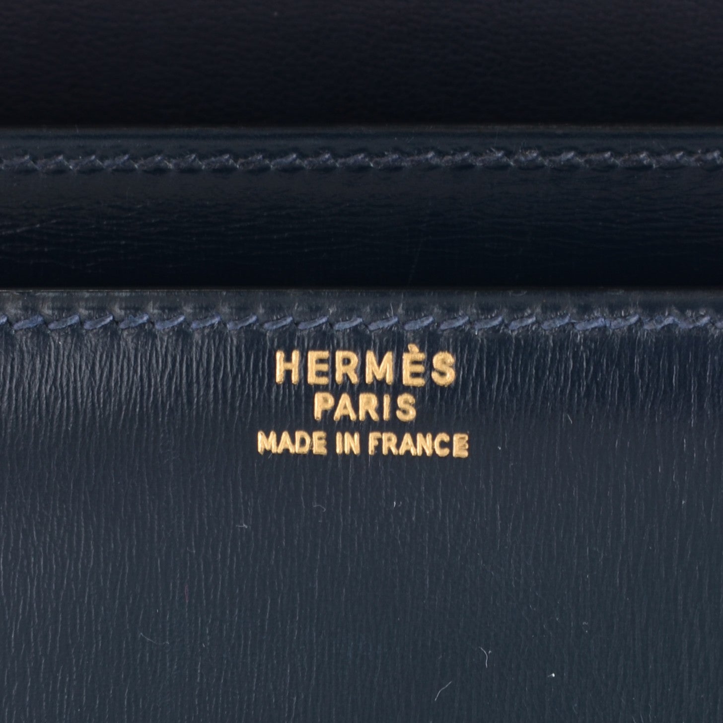 Hermes Box Sequana Bleu Marine 6 of 7