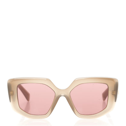 Prada Acetate Symbole Sunglasses SPR 14Z Taupe 2 of 8
