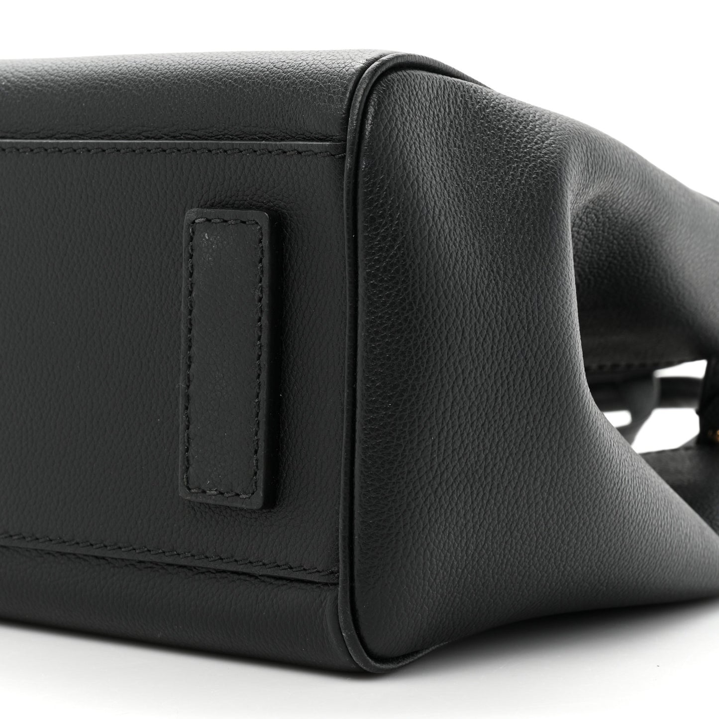 Grained Calfskin Small La Medusa Tote Bag Black